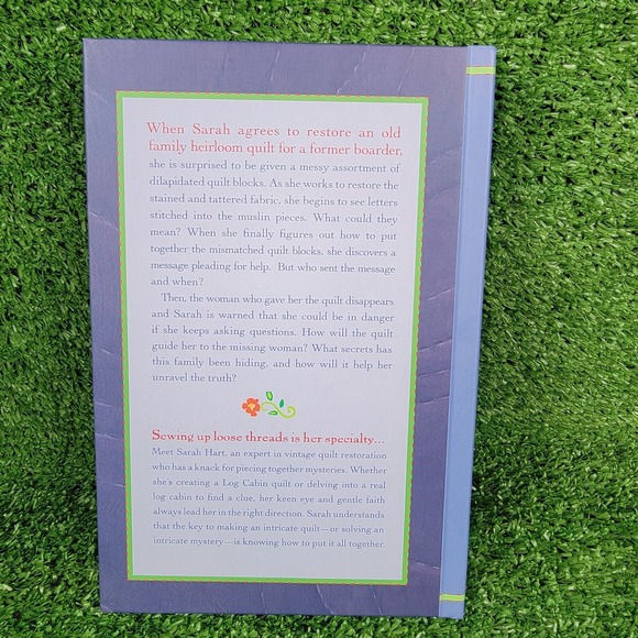 Muslin Mystery Patchwork Mysteries Volume 3  Vera Dodge  Hardcover‎ - Picture 3 of 3